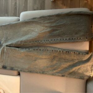 Pacific Sunwear Men's Relaxed Fit Gray Jeans